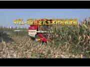 河南豪丰4YZL-5自走式玉米作业视频