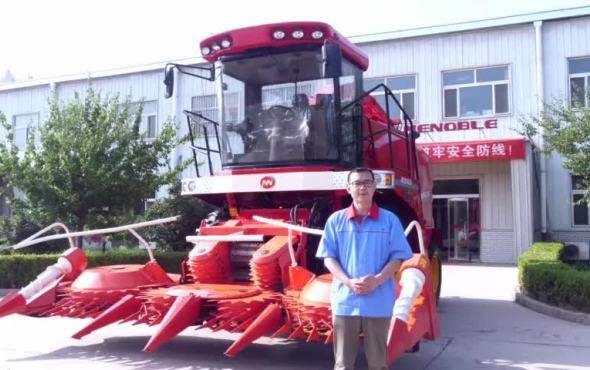 美诺9458自走式青饲料收获机讲解视频