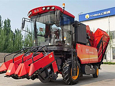 河北英虎4YZB-4F型自走式玉米收获机