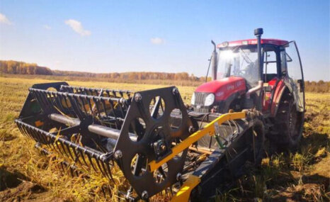 佳木斯康盛4SX-320稻麦割晒机