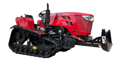 一旋80马力水旱两用履带机