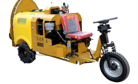 果哈哈大黄牛三轮乘坐式果园打药机