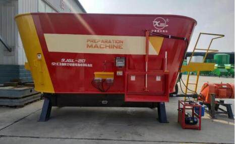 宁夏新大众9HLSJ-20型全混合日粮饲料制备机