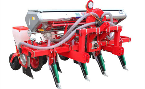 农哈哈2BYQF-4免耕气吸施肥精播机