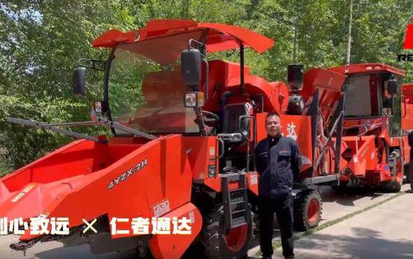 2022年仁达玉米收获机大家族，效率更高，收入更快
