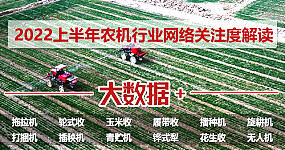 农机通2022上半年农机行业网络关注度解读