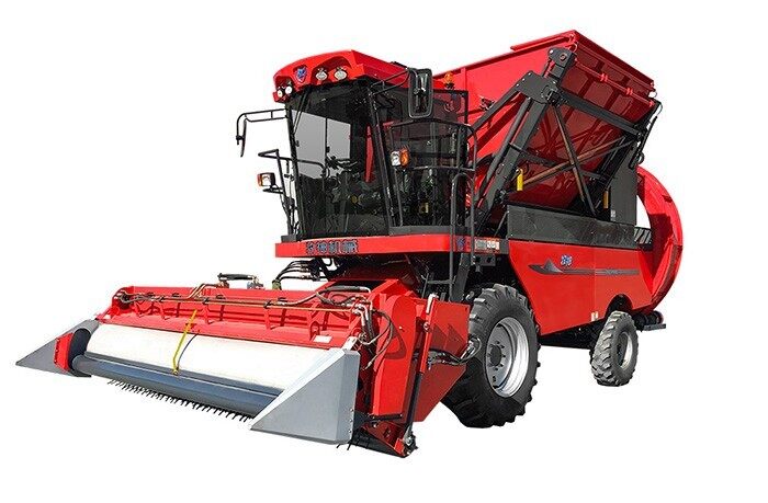 新疆牧神4JZ-3600B型自走式辣椒收获机