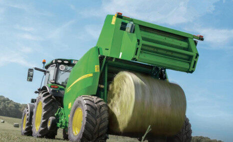 约翰迪尔F441R圆捆机