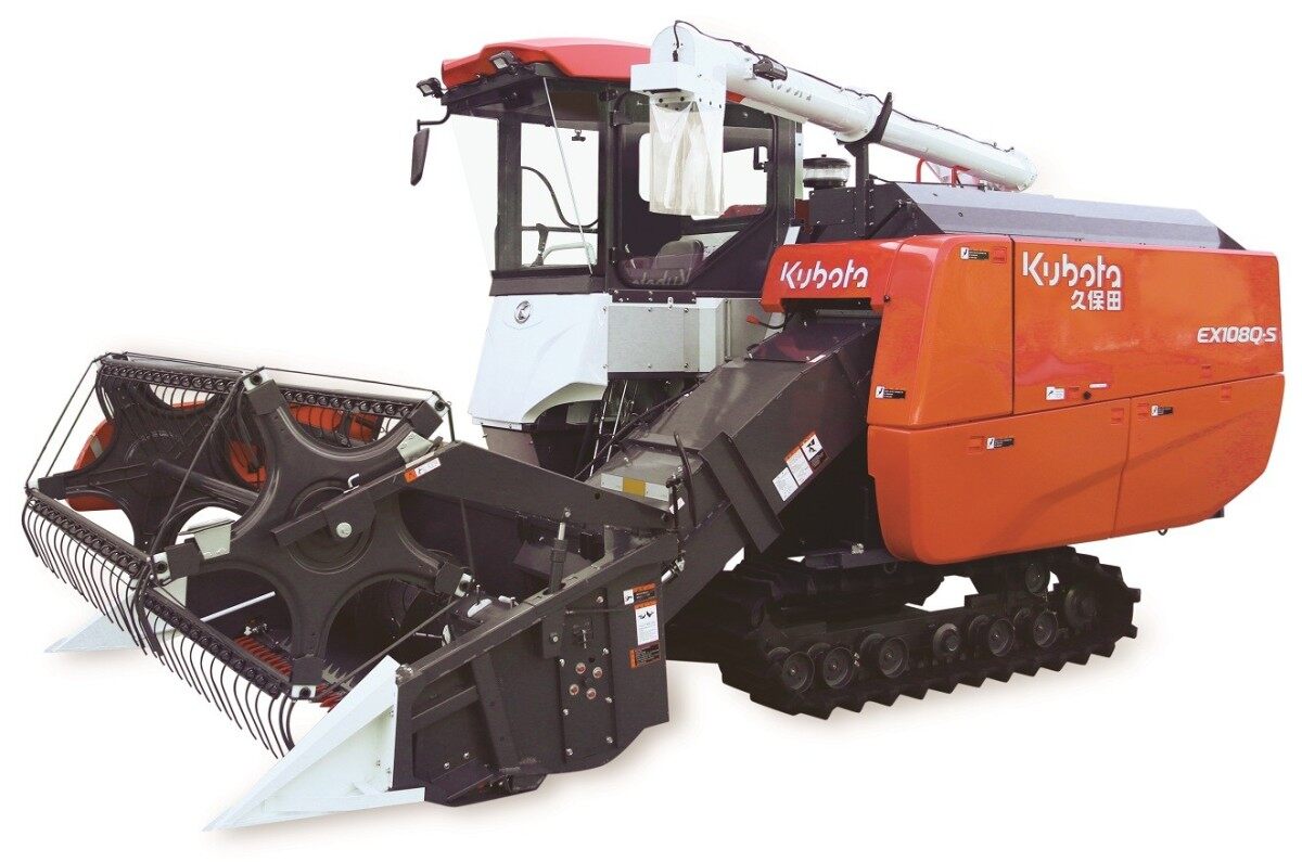 久保田4LZ-6C8(G4)(宣传型号:EX108Q-S)全喂入履带式收割机