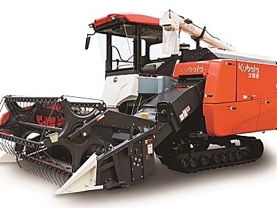 久保田4LZ-5E8(G4)(宣传型号:EX118MQ)全喂入履带式收割机