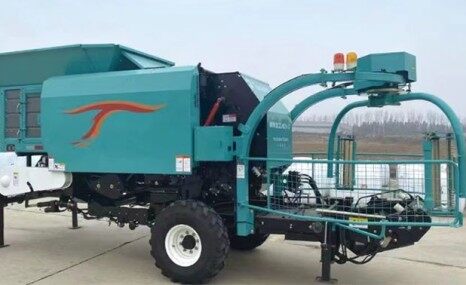 五征高北R6(4QYM-1000)青饲料圆捆打捆包膜一体机