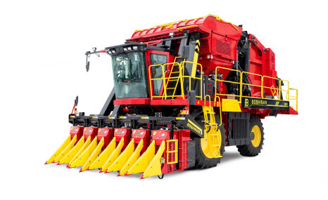 钵施然4MZD-6A（7936）型自走式圆捆打包采棉机