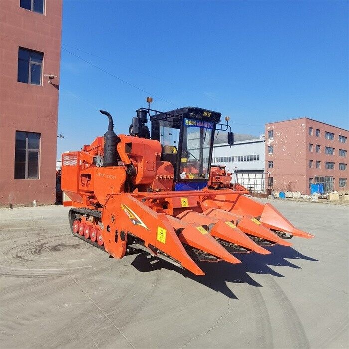 废铁4YZP-4(G4)自走履带式玉米联合收获机