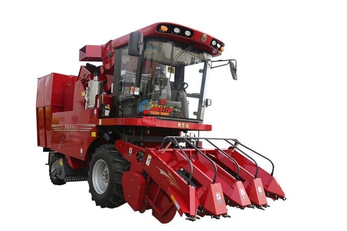 勇猛4YZ-4EQ1自走式玉米收获机
