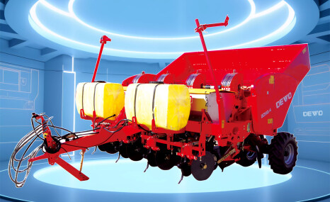 黑龙江德沃2CMQ-4牵引式马铃薯播种机