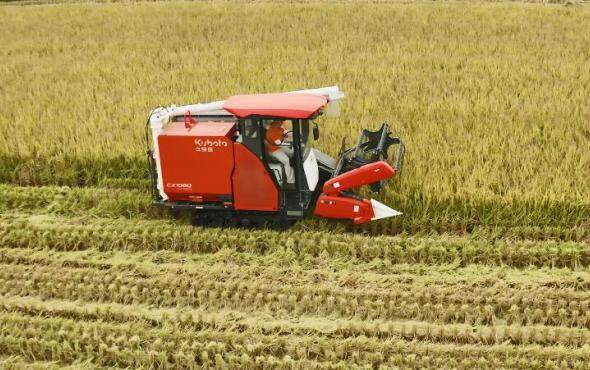 久保田CX108Q全喂入履带式收割机产品介绍视频