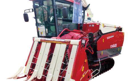 沃得4LB-200(G4)履带自走式半喂入联合收割机