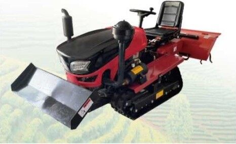 桑普3TG-120乘坐式履带旋耕机