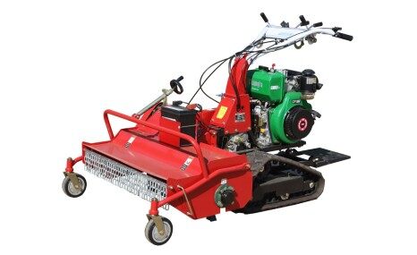 诺力瓦3CQ55-850手扶三角履带留茬割草机