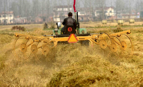 威猛VR1022型指盘式搂草机