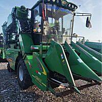 迪马猛狼4YZ-4B自走式玉米茎穗兼收收割机