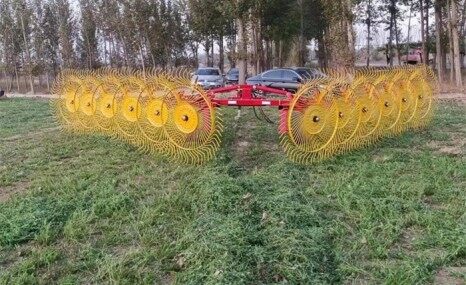 高阳县邦硕9LZ-7.5指轮式搂草机