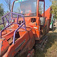 废铁4YZP-2A履带自走式玉米收割机