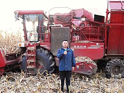 徐向福：质量可靠收益高，勇猛玉米收获机值得信赖
