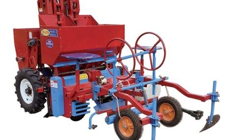 鸿友单垄双行土豆播种机