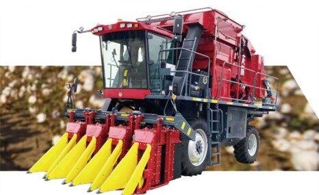 沃得鸿龙4MZD-4棉花收获打包一体机