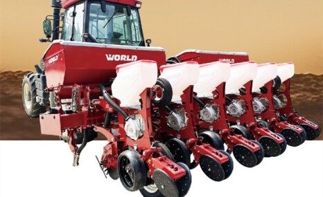 沃得2BMQW-6气吸式免耕播种机