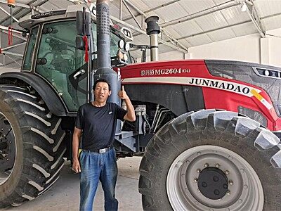 效率高回本快——骏玛道MG2604拖拉机倍受用户好评!