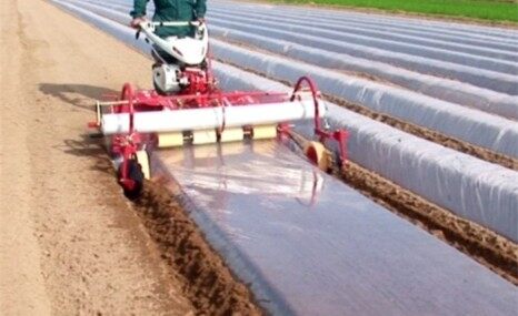 吉峰AMC-900型手扶式起垄覆膜机