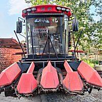 河北英虎4YZB-4J自走式玉米收获机