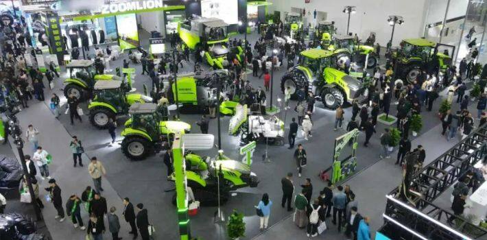 新“智”涌现丨中联重科高端农机产品矩阵闪耀2025国际农机展