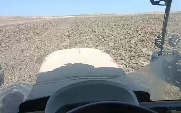 双剑驱动耙新疆阿勒泰福海县作业视频