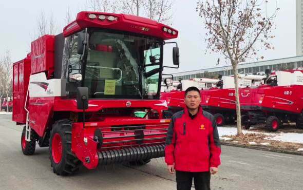中联收获2024款H6Pro(G4)自走式花生捡拾收获机讲解