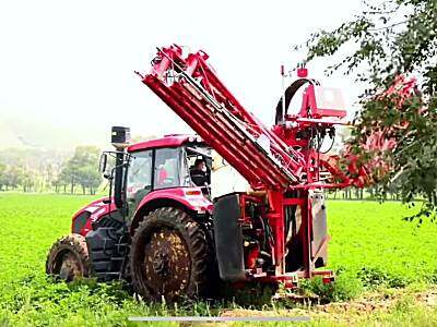 美诺3WP-1660型喷杆喷雾机作业视频