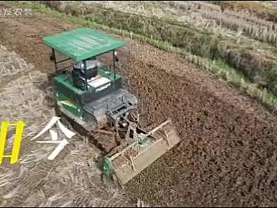 田间好帮手 常发履带自走式旋耕机 理想的作业伙伴