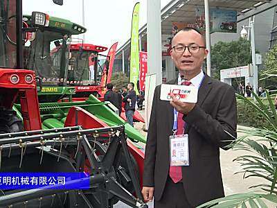 巨明4LZ-10A谷物联合收割机-2024长沙农机展