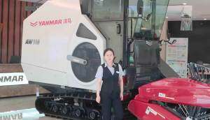 洋马全景-全喂入收割机:AW118讲解视频