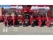 大华宝来气吸式精量播种机小双行A13作业视频