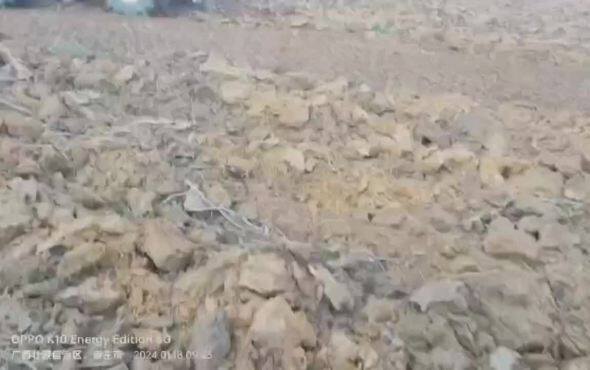 双剑3米驱动耙作业视频-广西壮族自治区崇左市