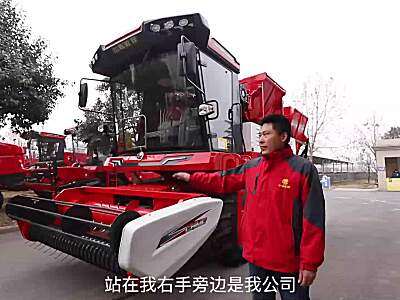 中联收获2022款4HJL-6自走式花生捡拾收获机讲解