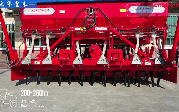大华宝来驱动耙条播机300型（出口波兰机型）作业视频
