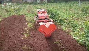 用户实地作业视频-开沟