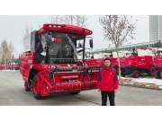 中联收获2024款新疆AT100谷物联合收获机讲解