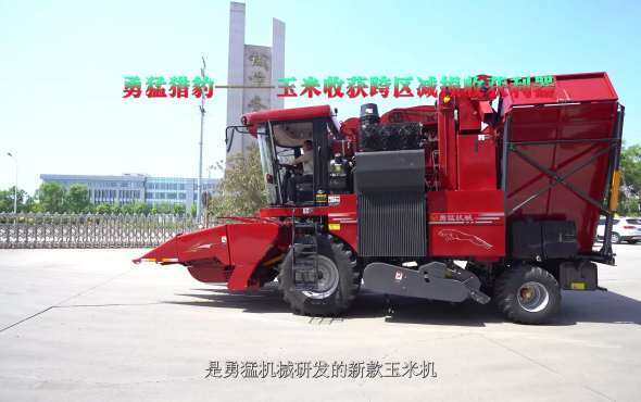 勇猛机械4YZ-4E02自走式玉米收获机2
