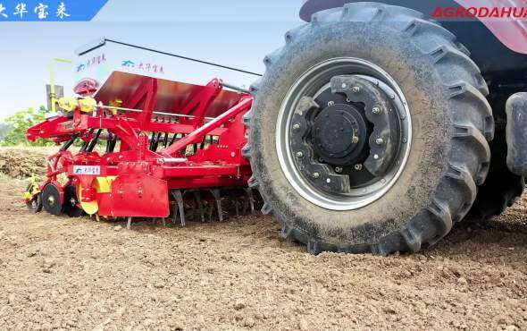 大华宝来驱动耙复式精量条播机(300型-机械传动传动无肥箱款)