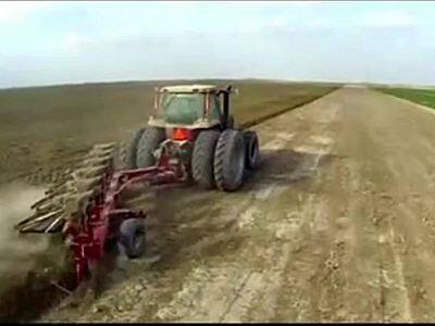 牧神1LFT系列条幅翻转双向犁作业视频